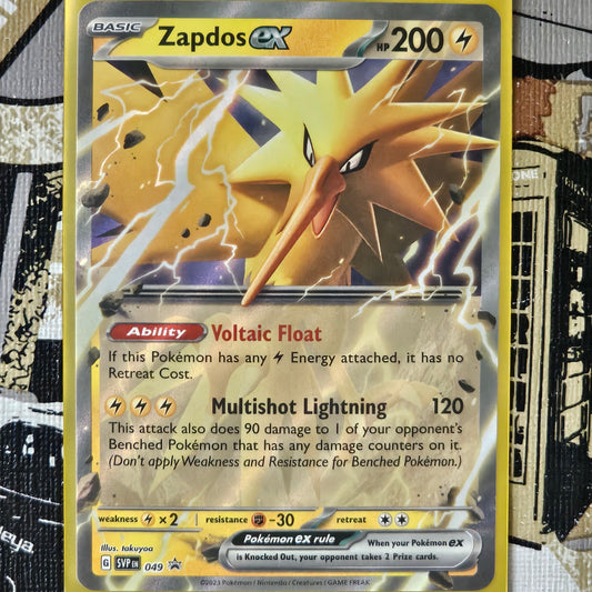 Zapdos ex SVP049 Promo