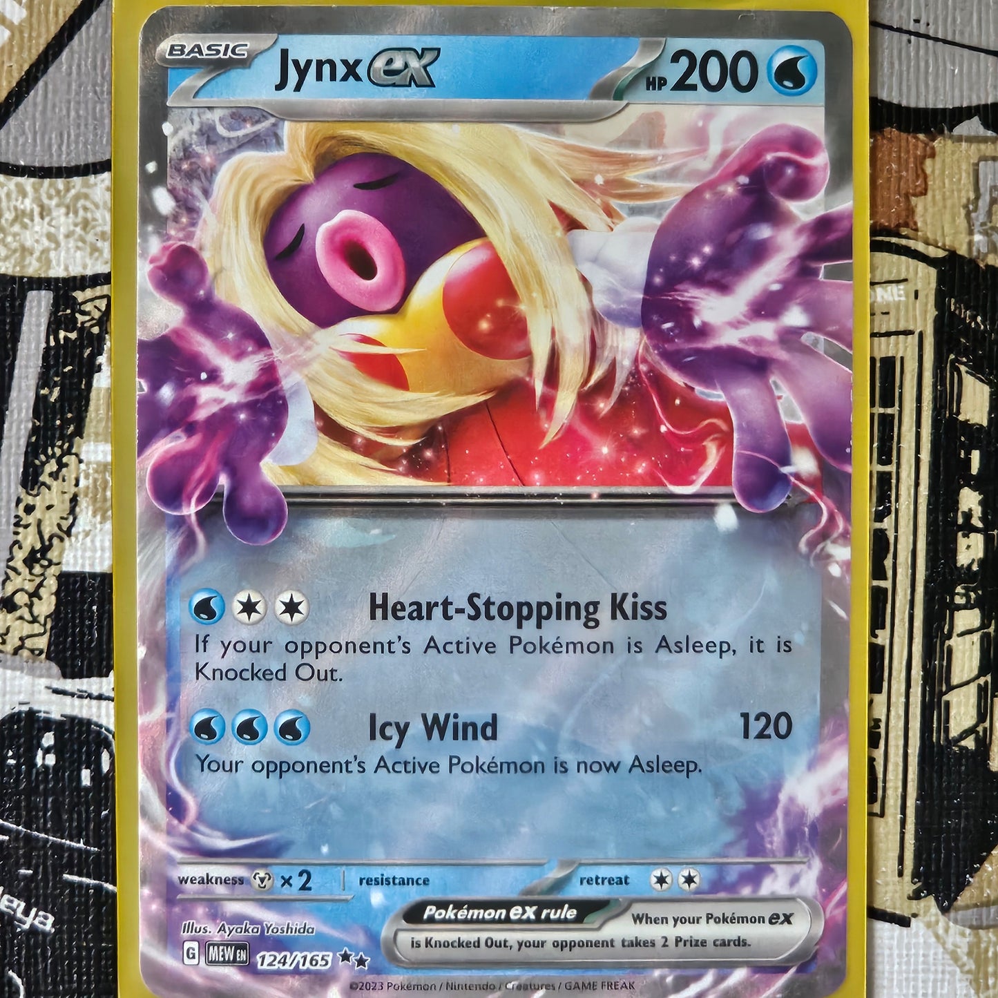 Jynx ex 124/165 Double Rare
