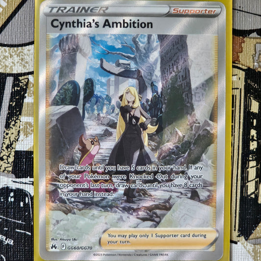 Cynthia's Ambition GG60/GG70 Holo Rare
