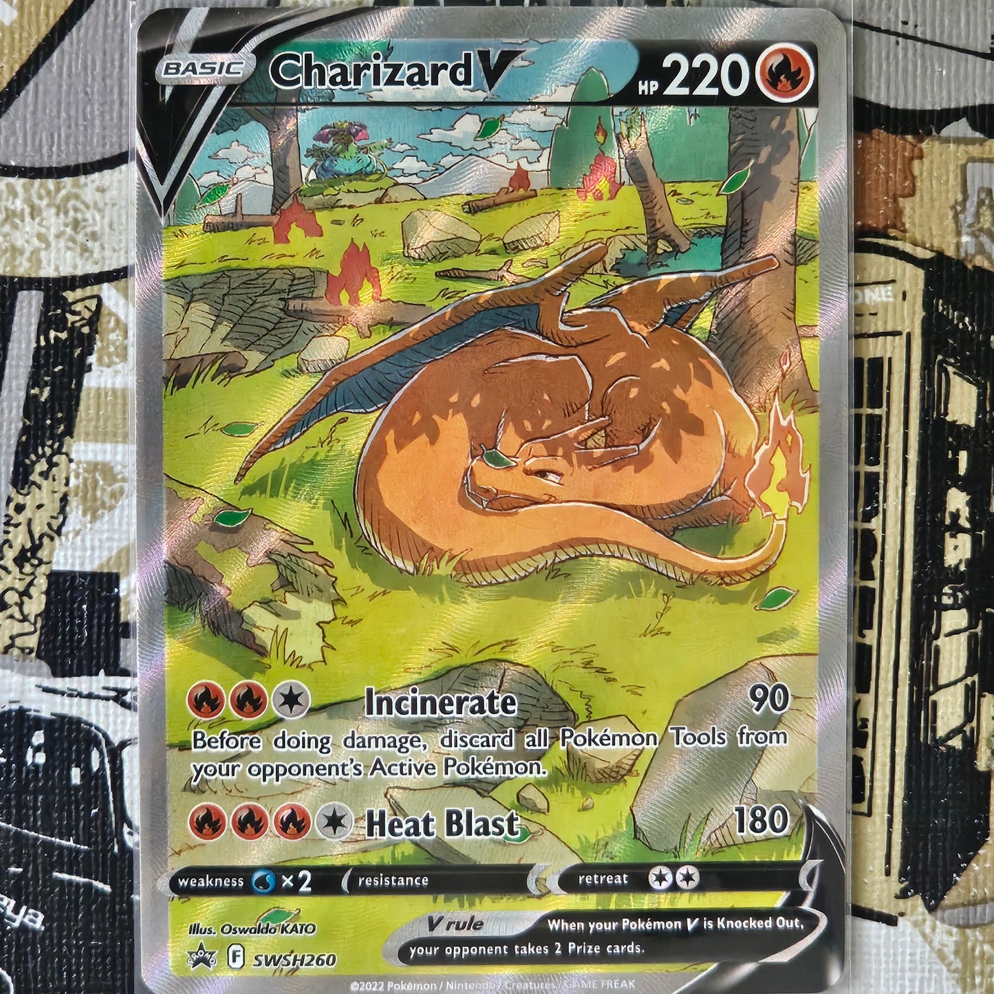 Charizard V SWSH260 Promo