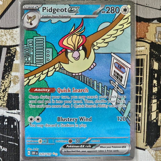 Pidgeot 225/197 Special Illustration Rare