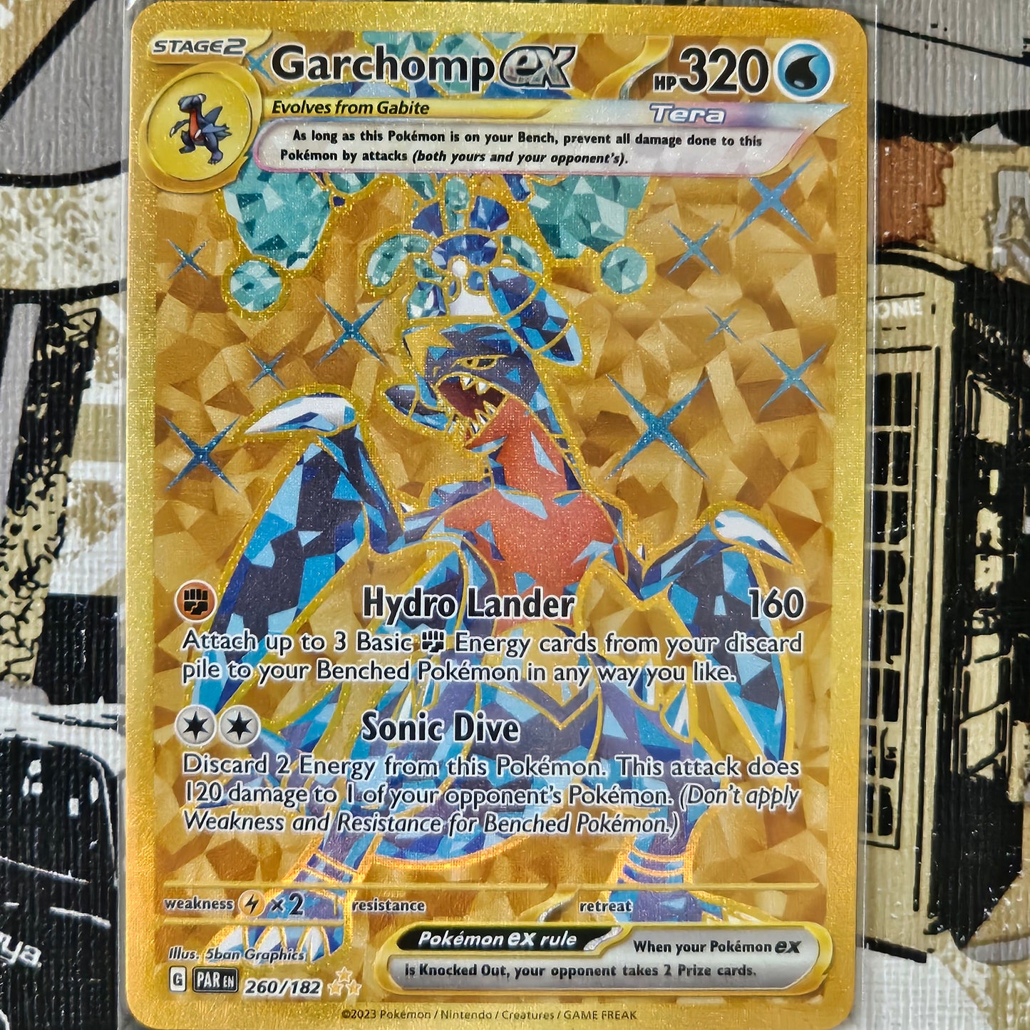 Garchomp ex 260/182 Hyper Rare