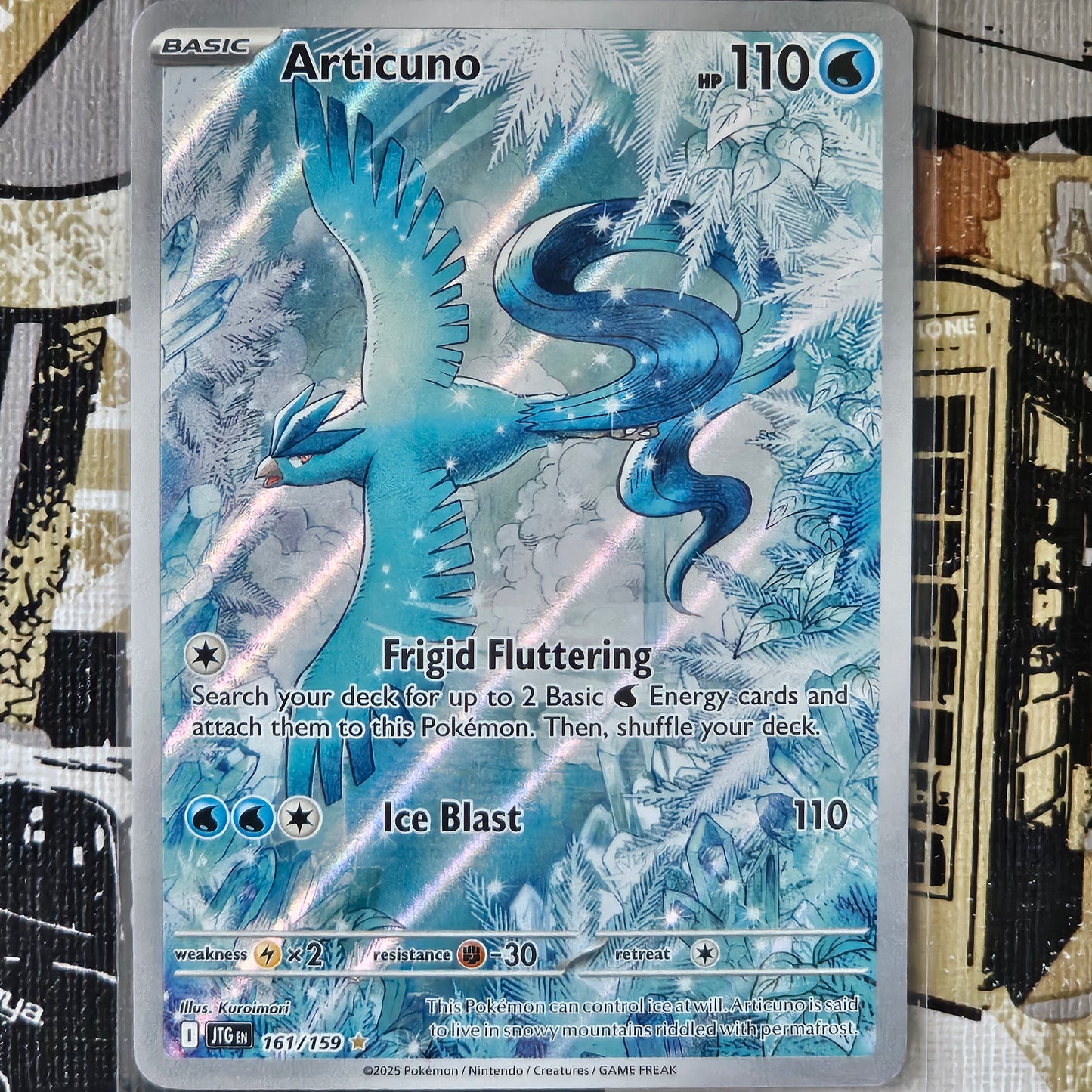 Articuno 161/159 Illustration Rare