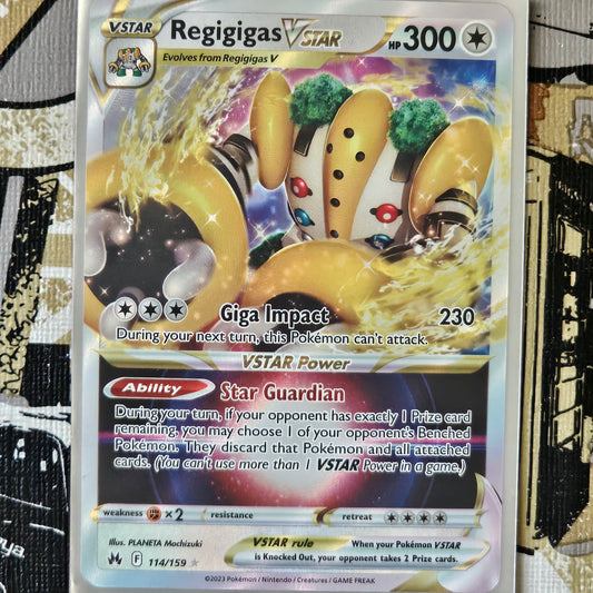 Regigigas VStar 114/159 Ultra Rare