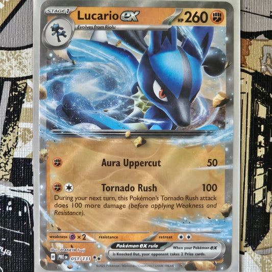 Lucario ex 051/131 Double Rare