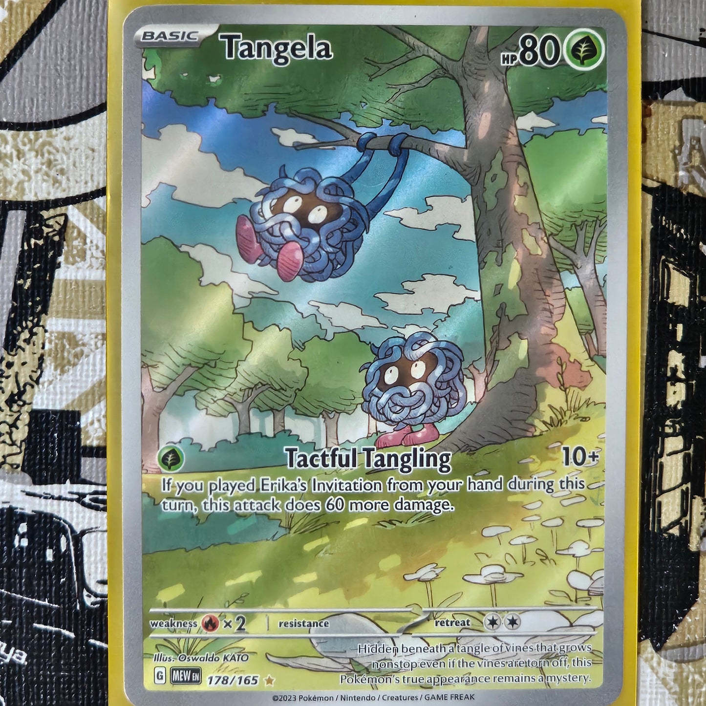 Tangela 178/165 Illustration Rare