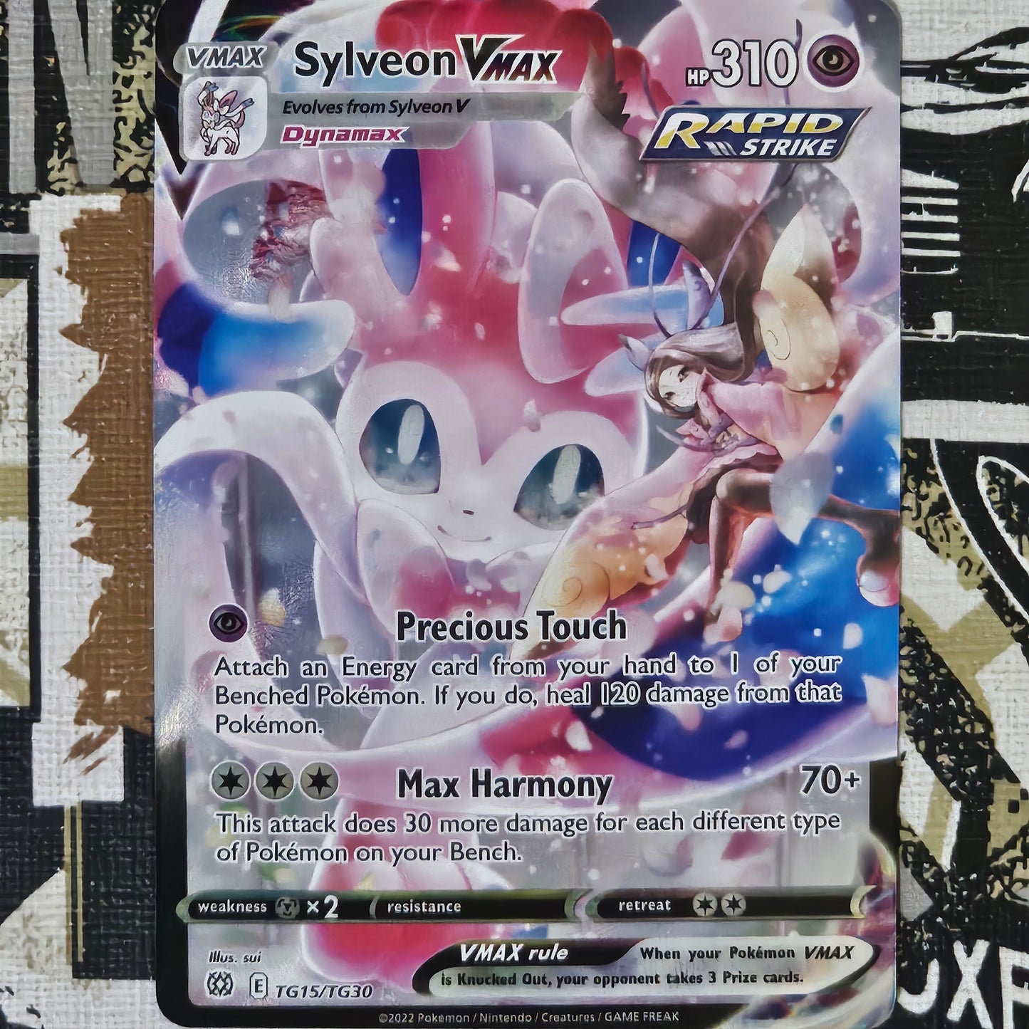 Sylveon VMax TG15/TG30 Ultra Rare