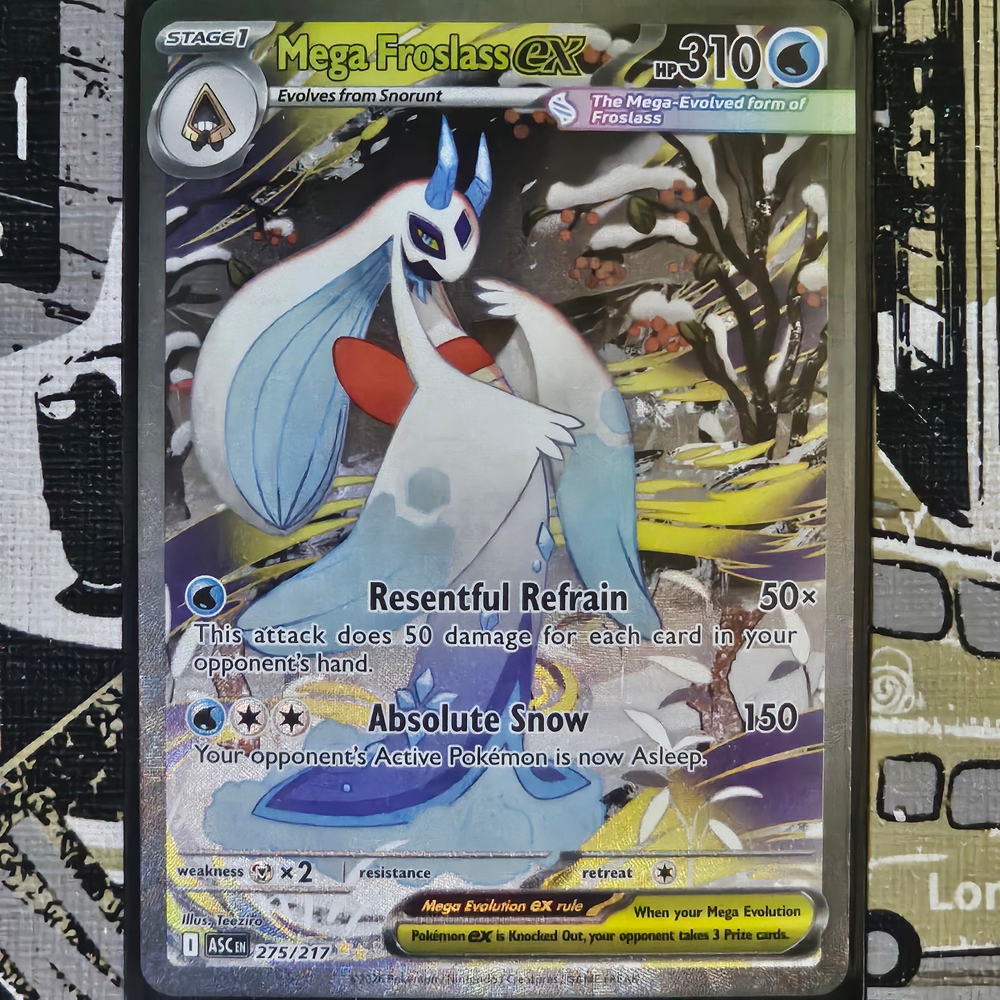 Mega Froslass ex 275/217 Special Illustration Rare