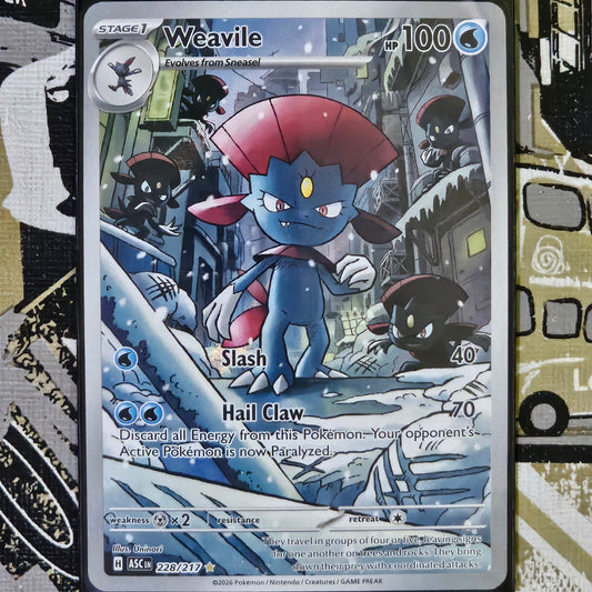 Weavile 228/217 Illustration Rare