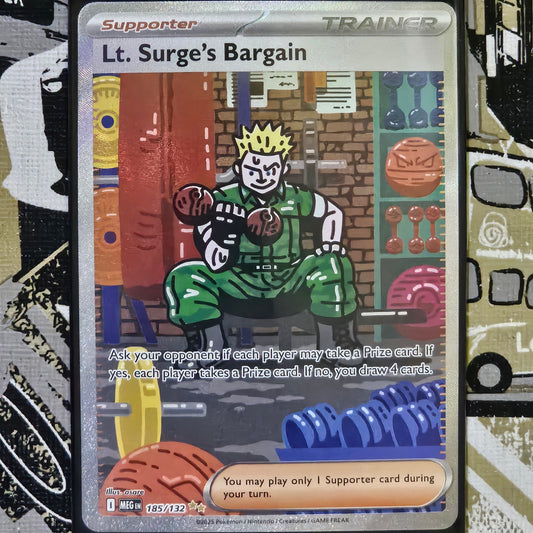 Lt Surge's Bargain 185/132 Special Illustration Rare