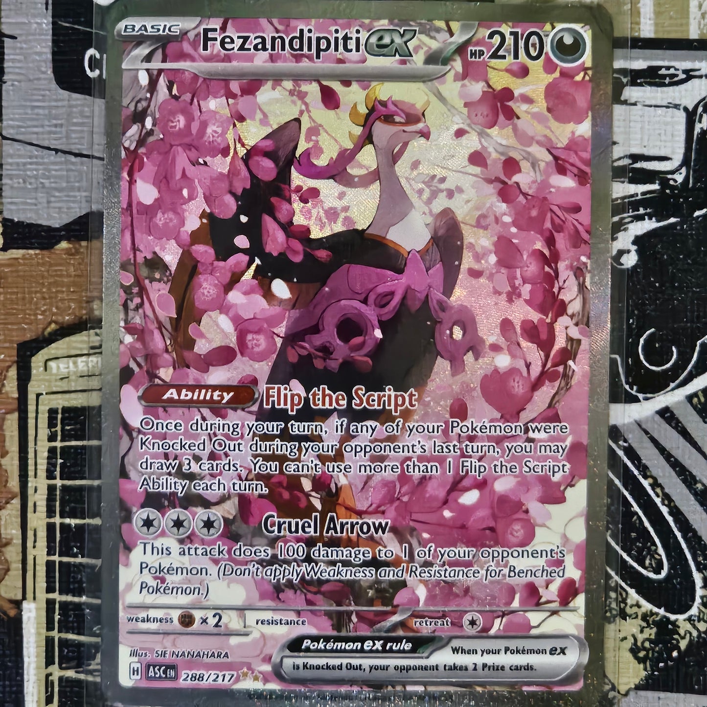 Fezandipiti ex 288/217 Special Illustration Rare