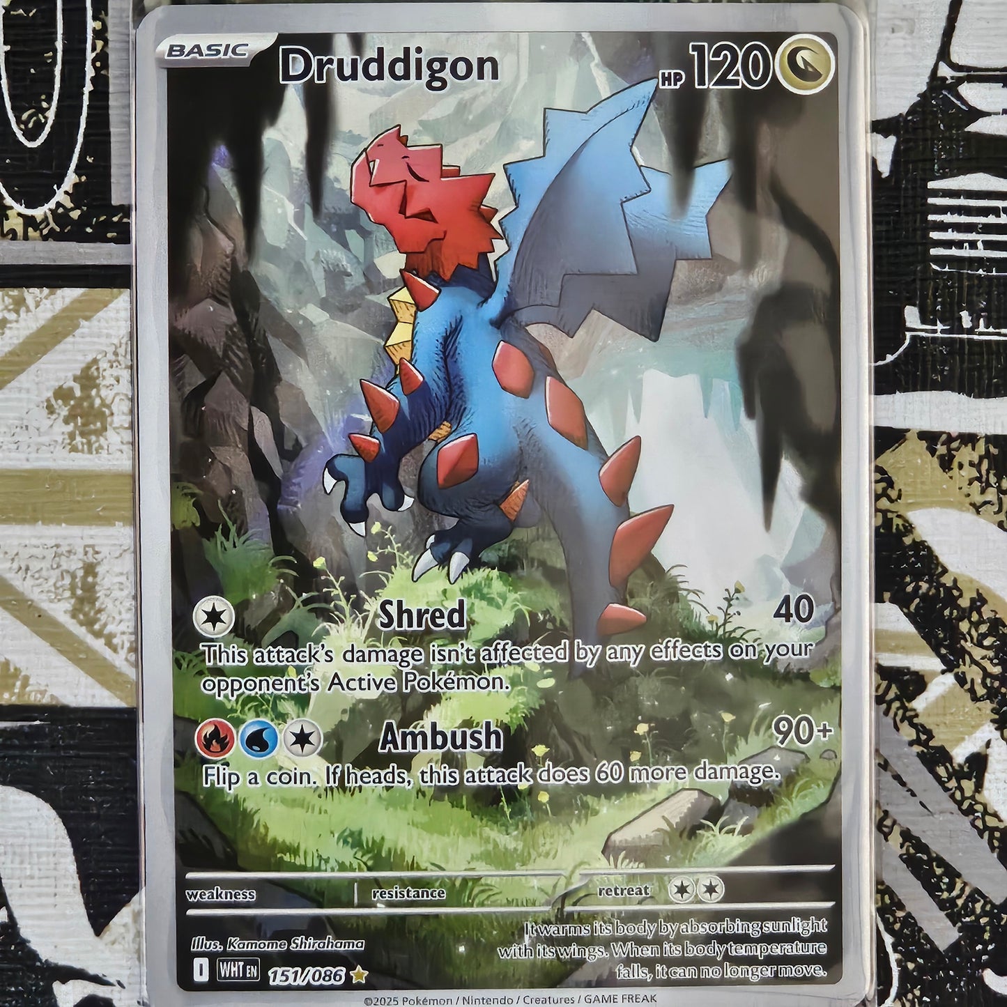 Druddigon 151/086 Illustration Rare