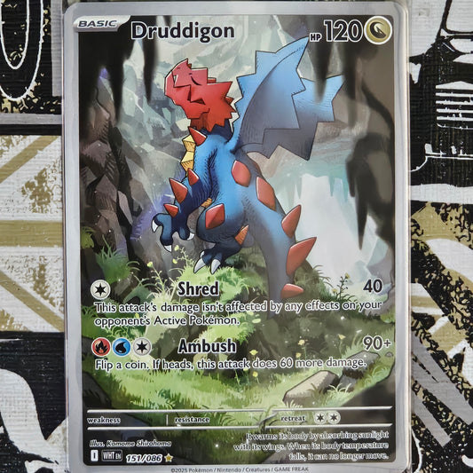 Druddigon 151/086 Illustration Rare