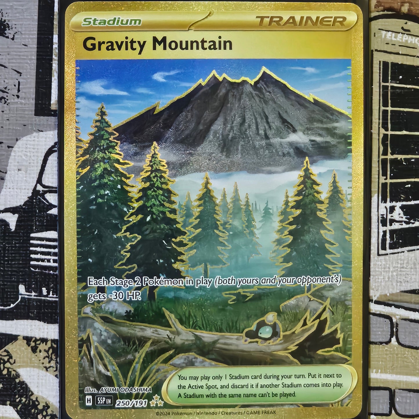 Gravity Mountain 250/191 Hyper Rare