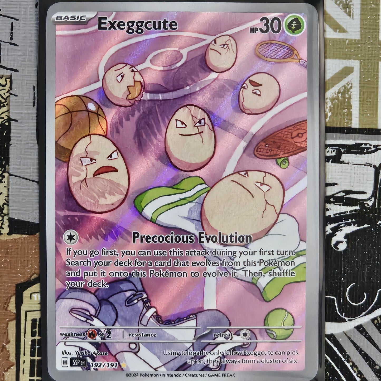 Exeggcute 192/191 Illustration Rare