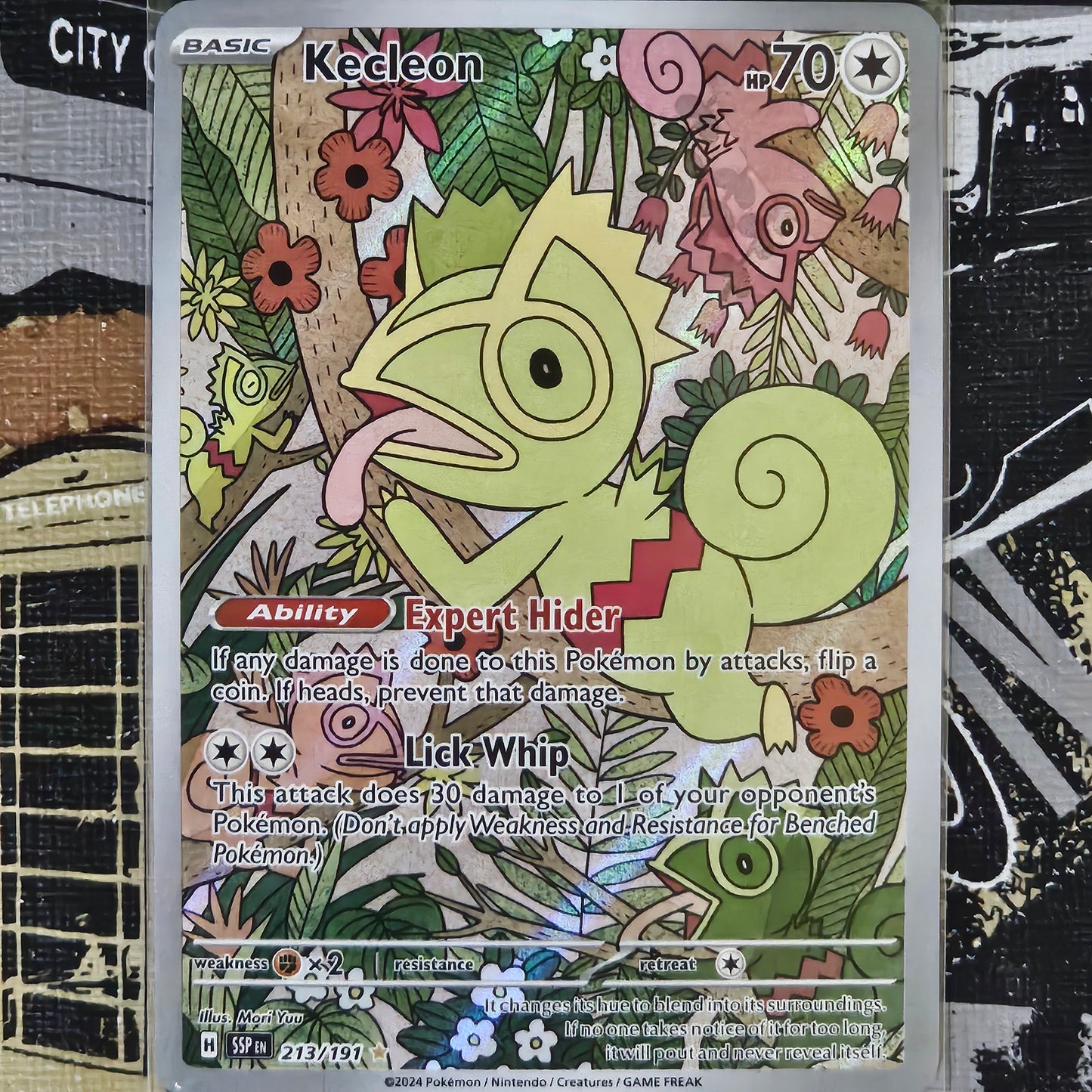 Kecleon 213/191 Illustration Rare