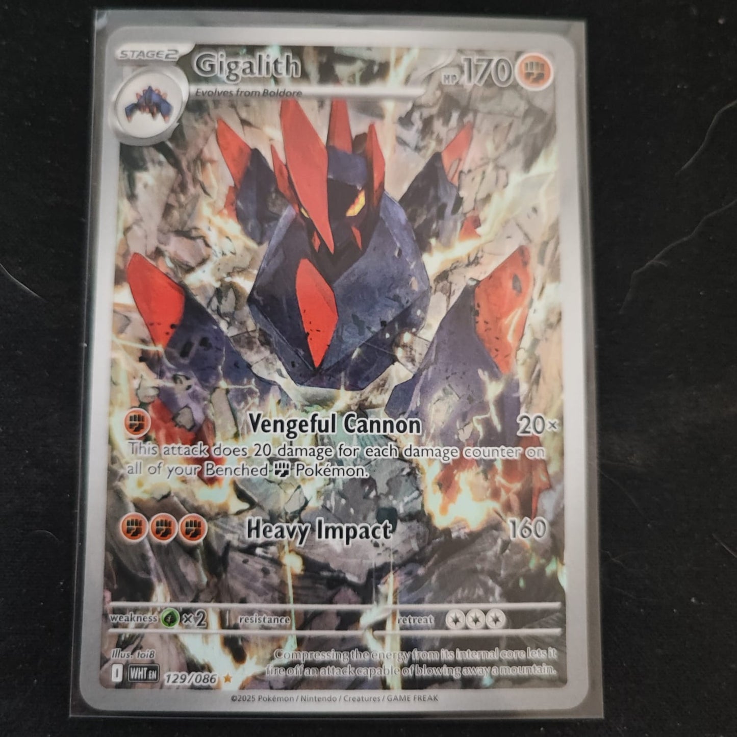 Gigalith 129/086 Illustration Rare