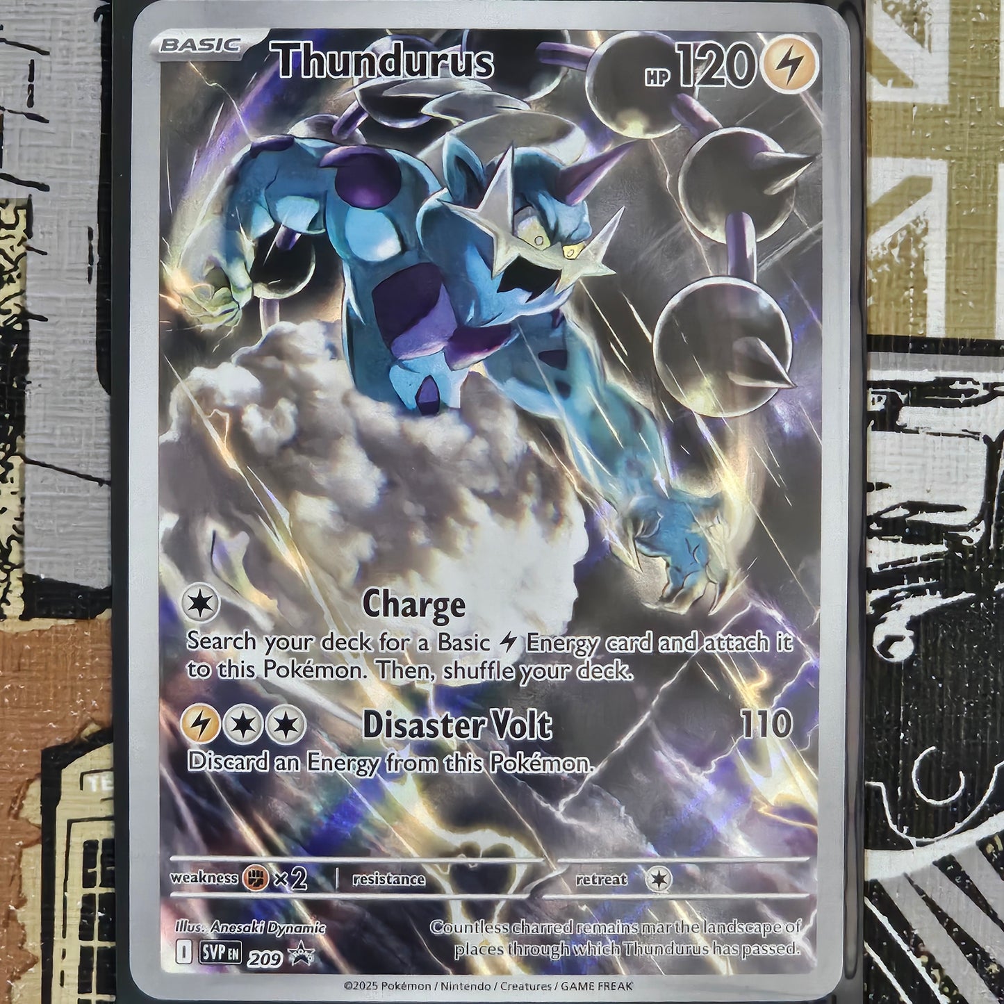 Thundurus SVP209 Promo