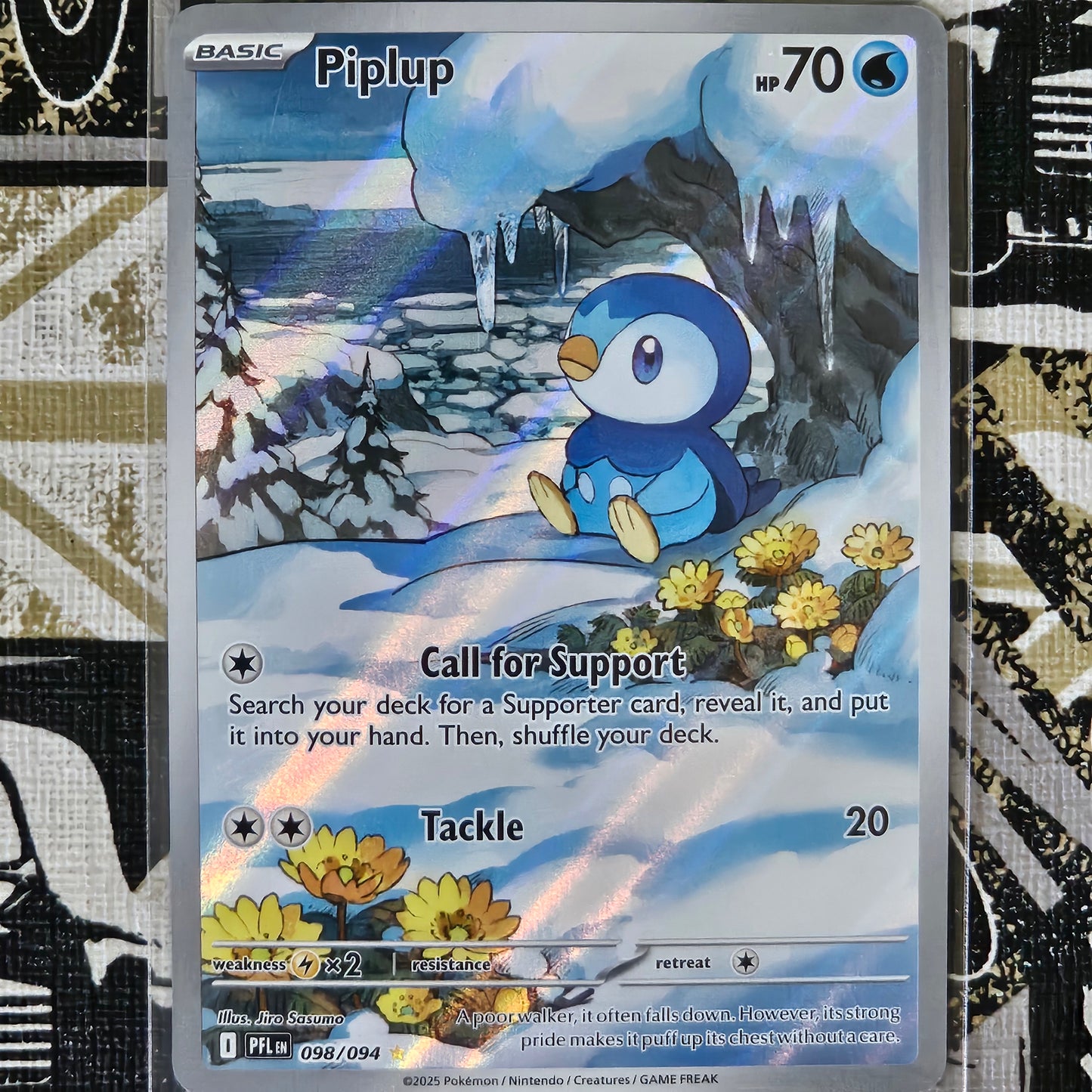 Piplup 098/094 Illustration Rare