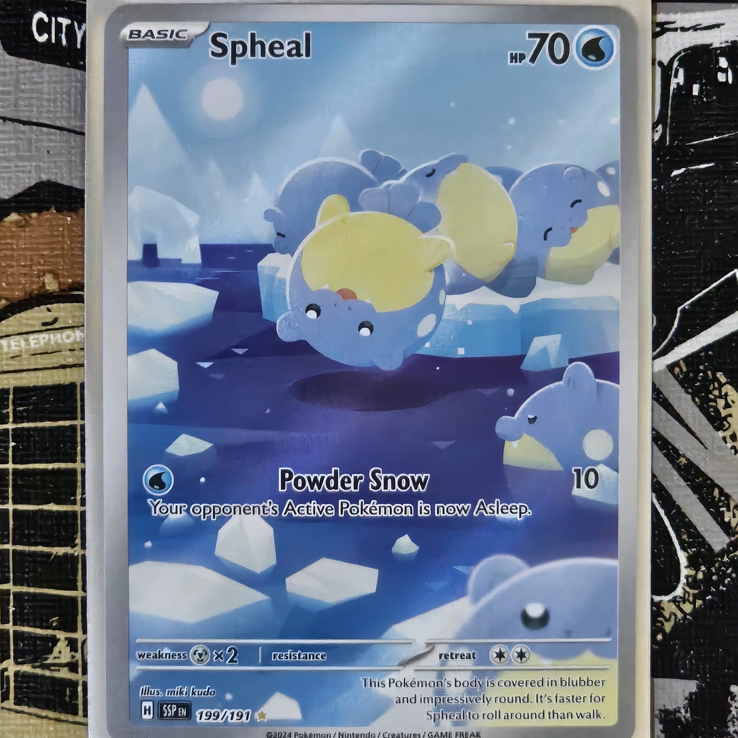 Spheal 199/191 Illustration Rare