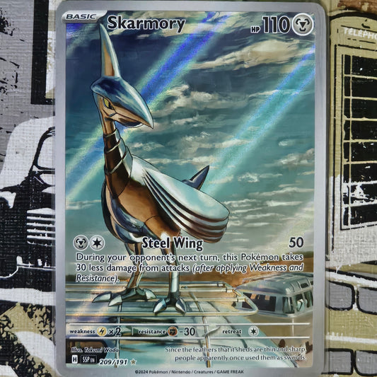 Skarmory 209/191 Illustration Rare