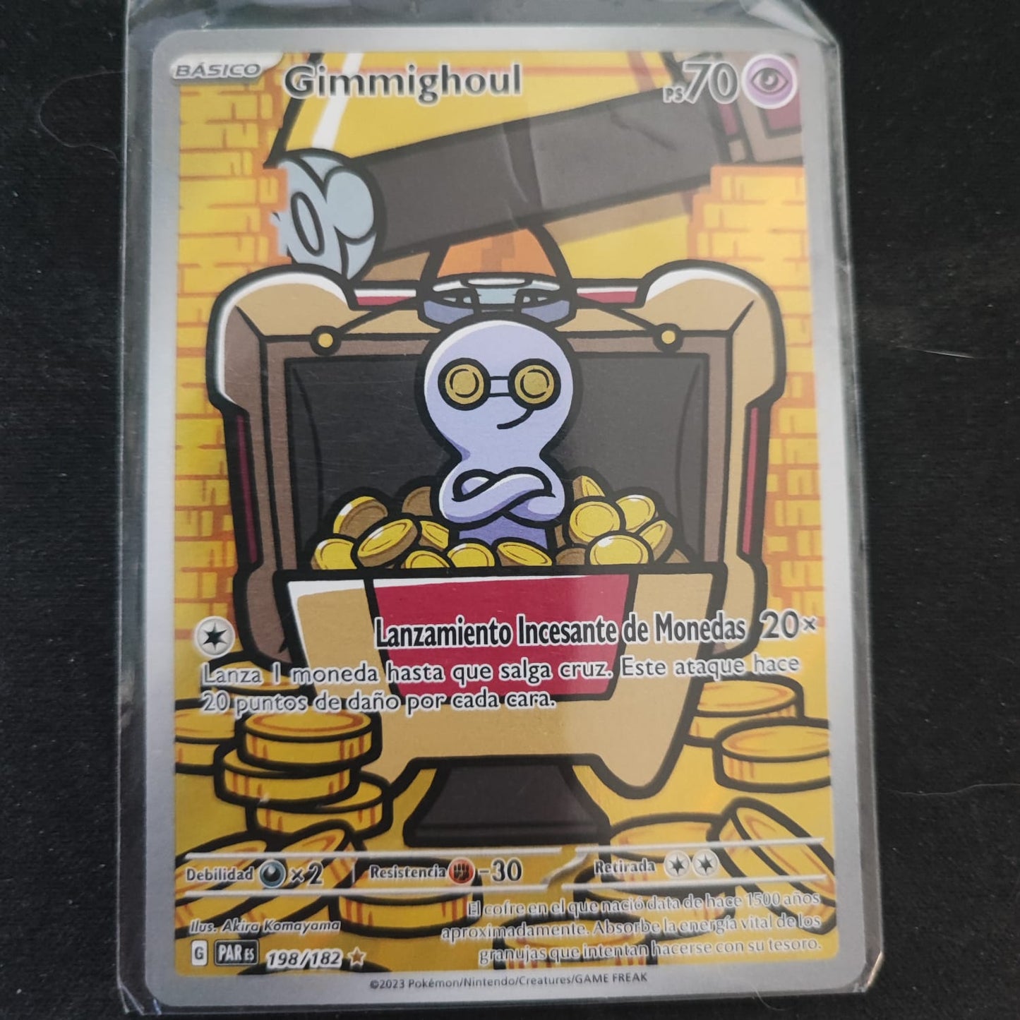 Gimmighoul 198/182 Illustration Rare