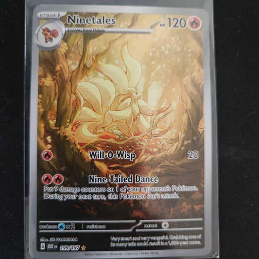Ninetales 199/197 Illustration Rare