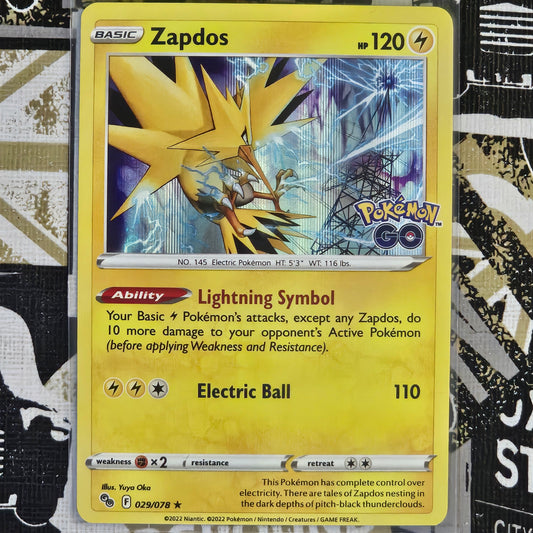 Zapdos 029/078 Holo Rare