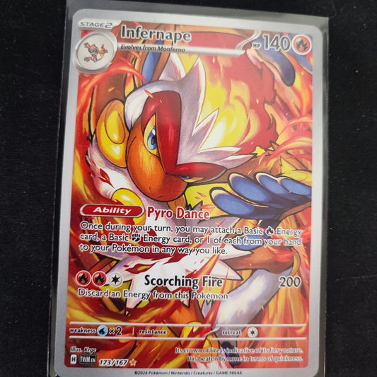 Infernape 173/167 Illustration Rare