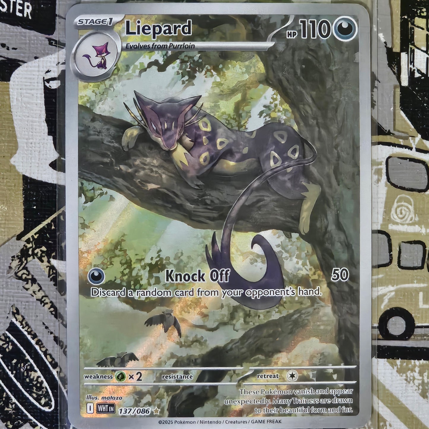 Liepard 137/086 Illustration Rare