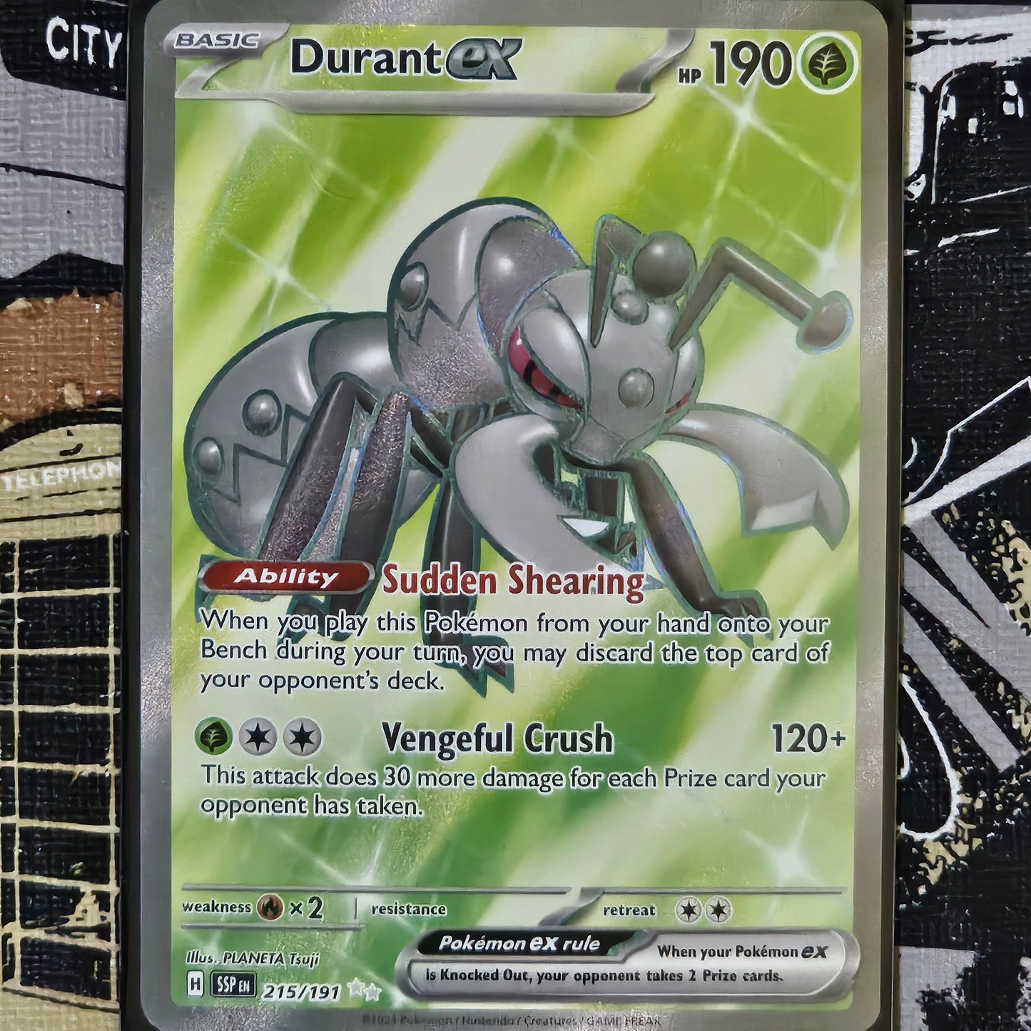 Durant ex 215/191 Ultra Rare