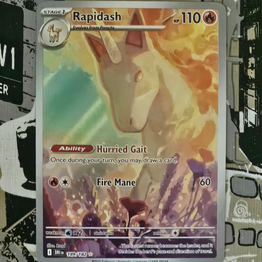 Rapidash 189/182 Illustration Rare