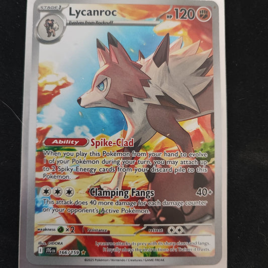Lycanroc 166/159 Illustration Rare