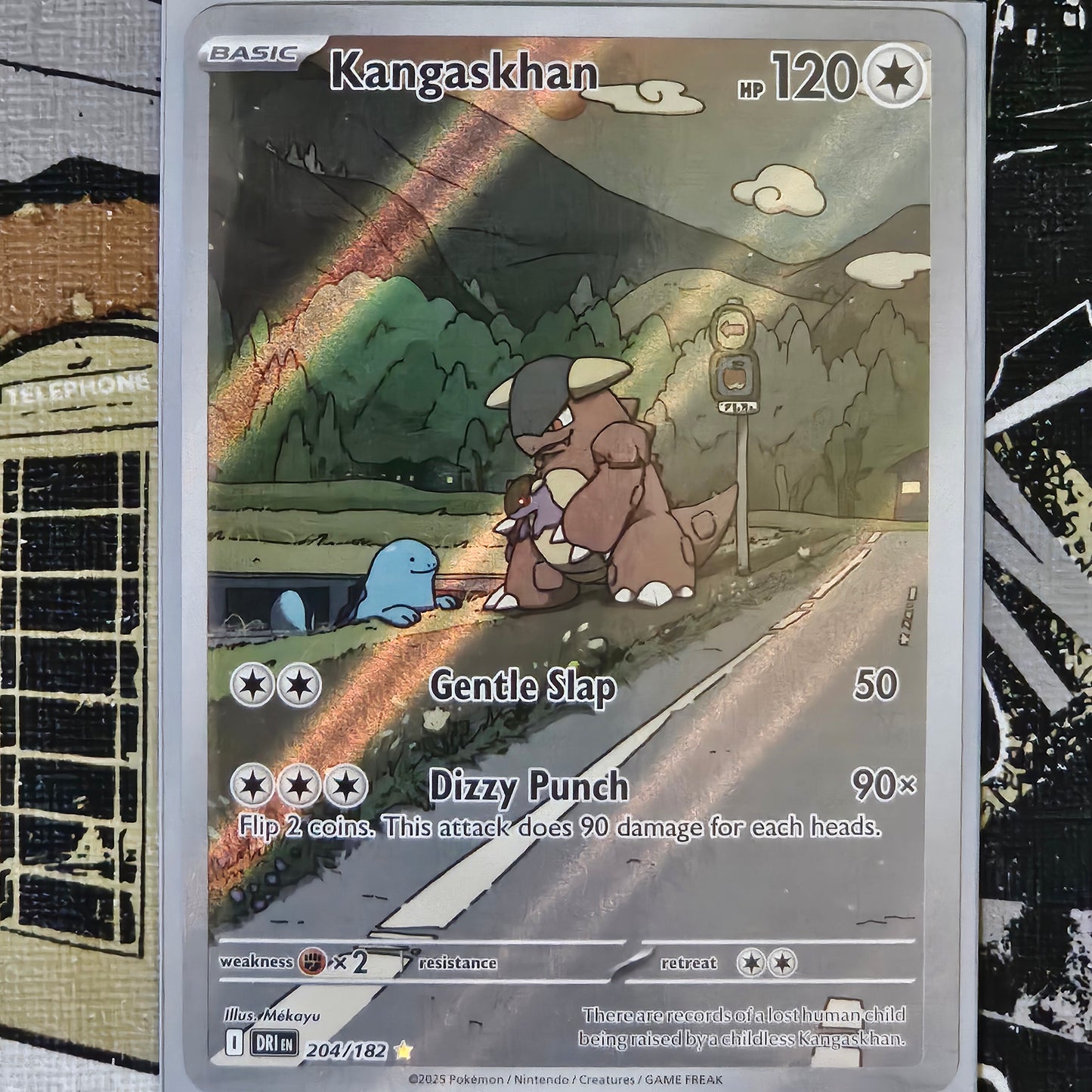 Kangaskhan 204/182 Illustration Rare
