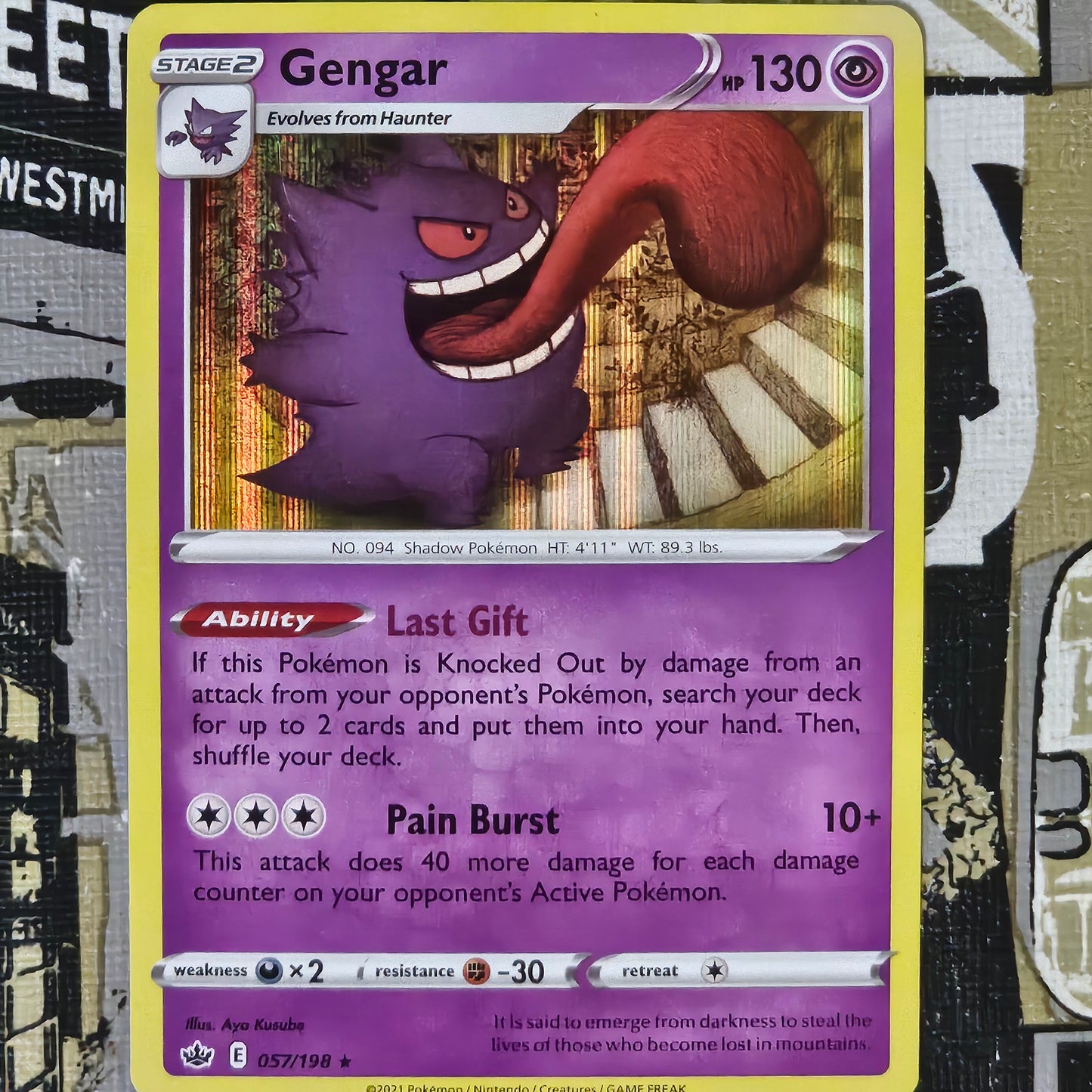 Gengar 057/198 Holo Rare