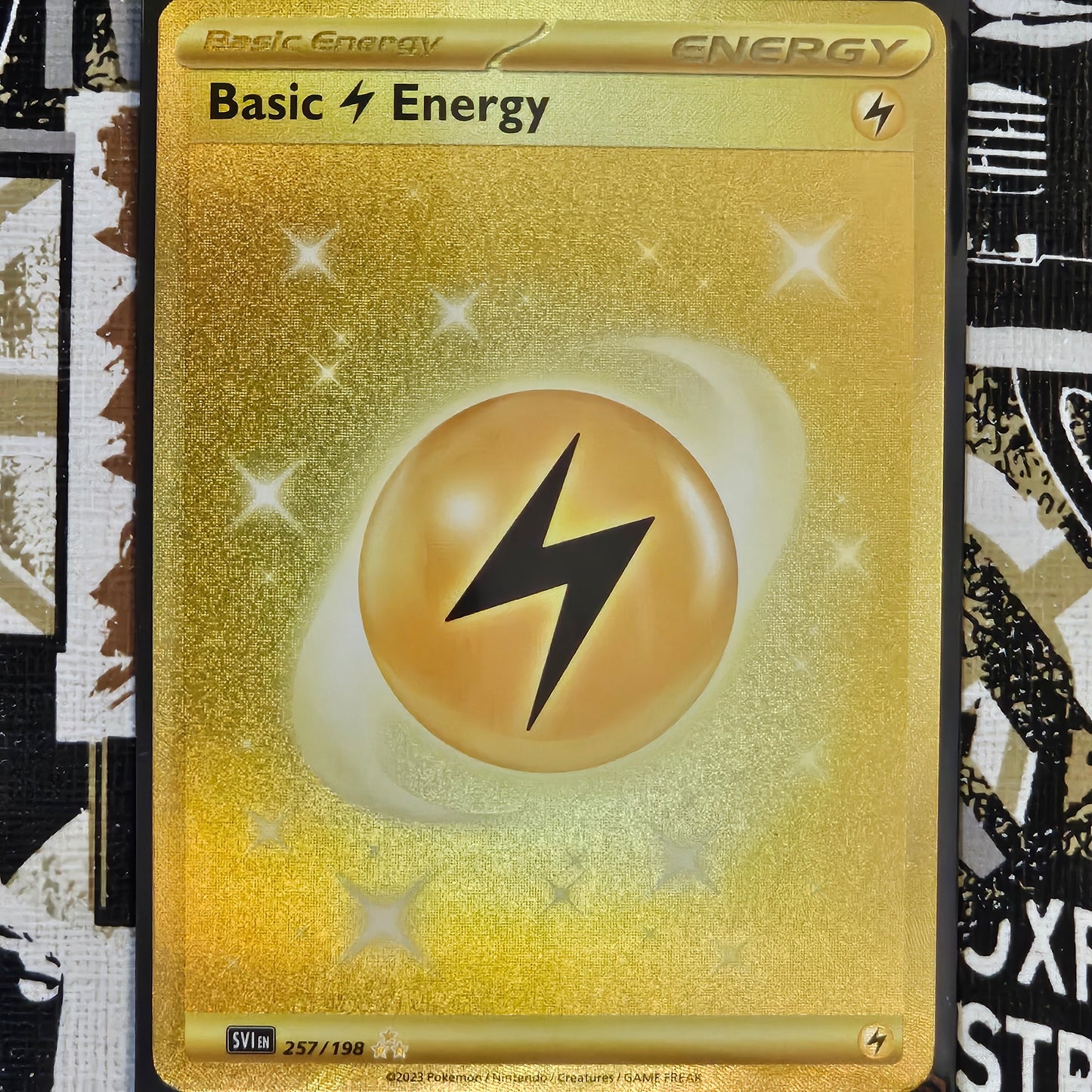 Basic Lightning Energy 257/198 Hyper Rare