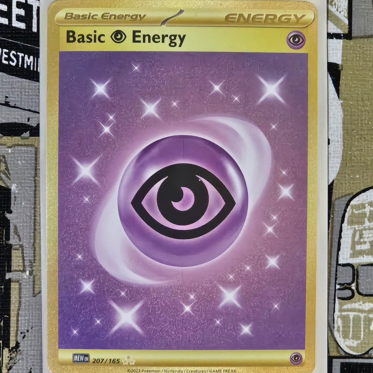 Basic Psychic Energy 207/165 Hyper Rare