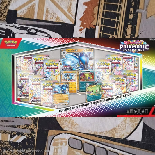 Lucario ex & Tyranitar ex Premium Collection