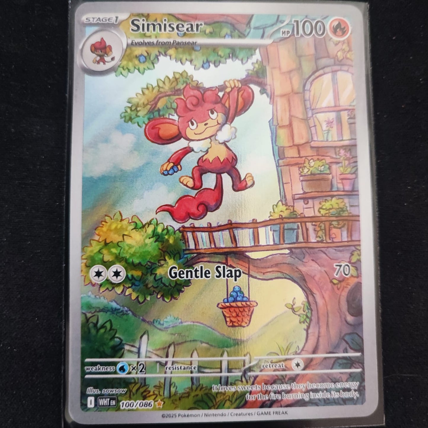 Simisear 100/186 Illustration Rare