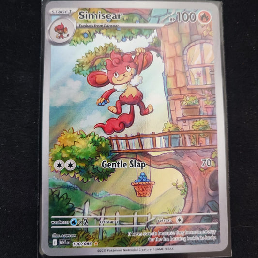 Simisear 100/186 Illustration Rare