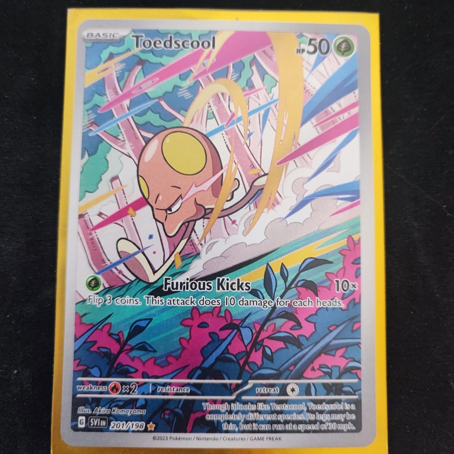 Toedscool 201/198 Illustration Rare