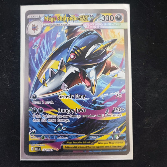 Mega Sharpedo ex 127/094 Special Illustration Rare