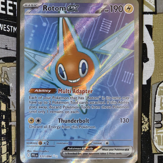 Rotom ex 111/094 Ultra Rare