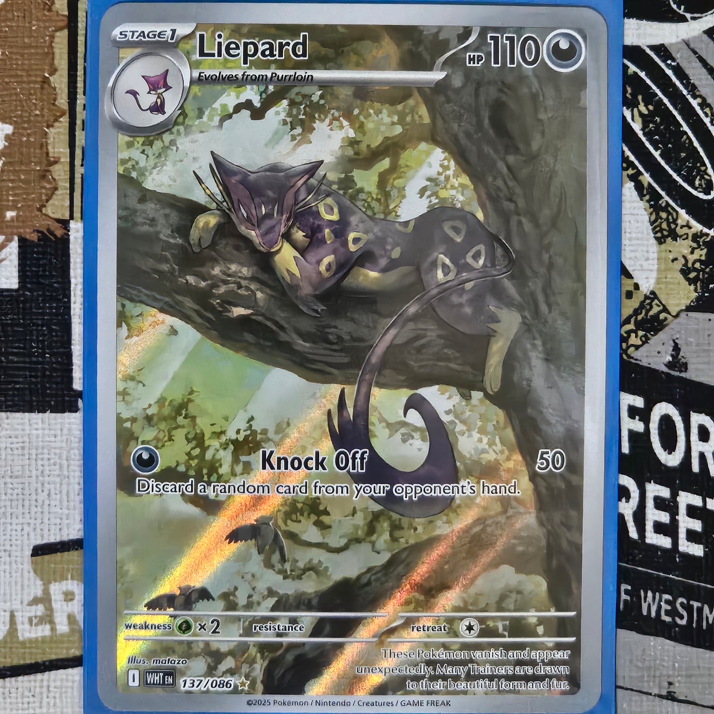 Liepard 137/086 Illustration Rare