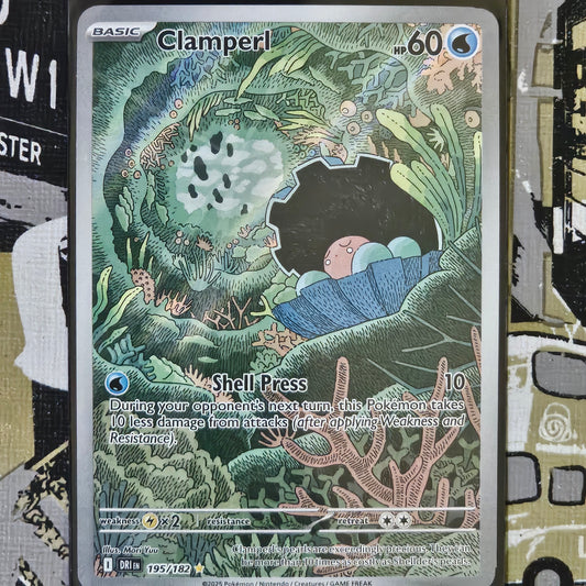 Clamperl 195/182 Illustration Rare