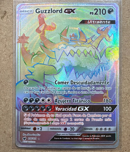 Guzzlord GX 116/111 Secret Rare