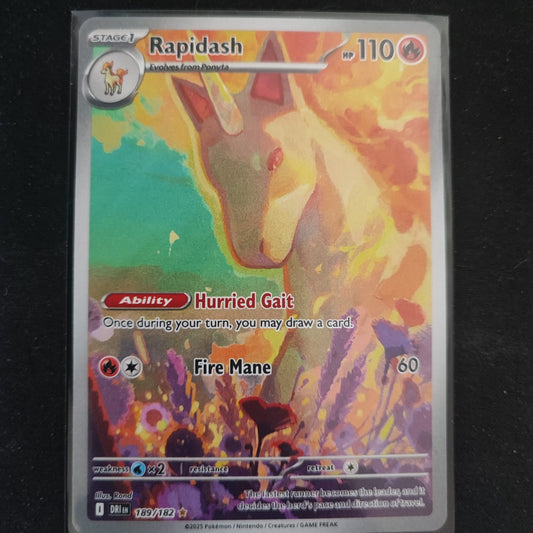 Rapidash 189/182 Illustration Rare