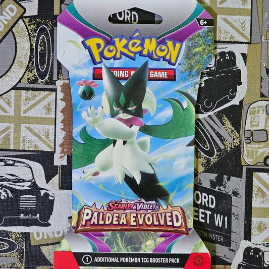 Paldea Evolved Sleeved Booster Pack