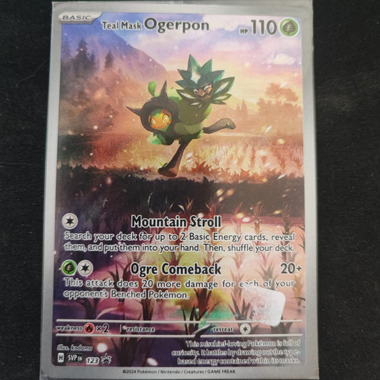 Teal Mask Ogerpon SVP123 Promo