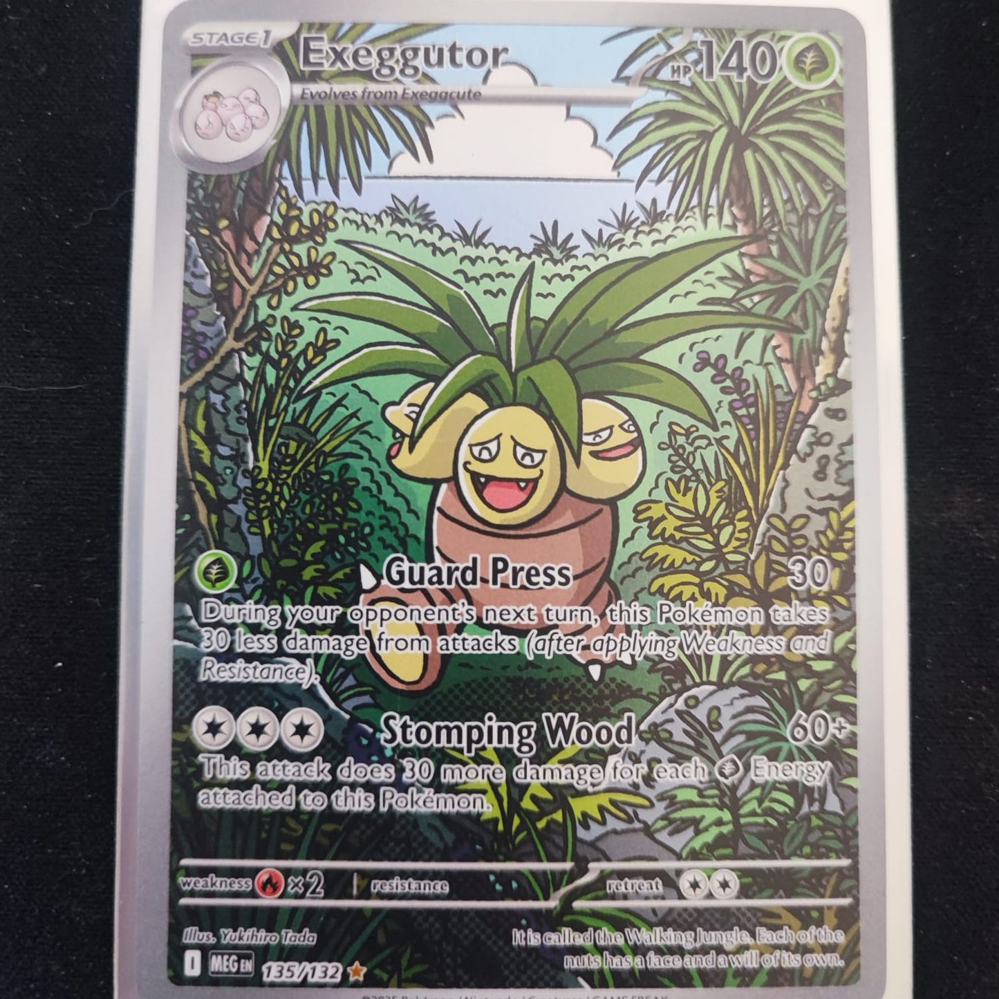 Exeggutor 135/132 Illustration Rare